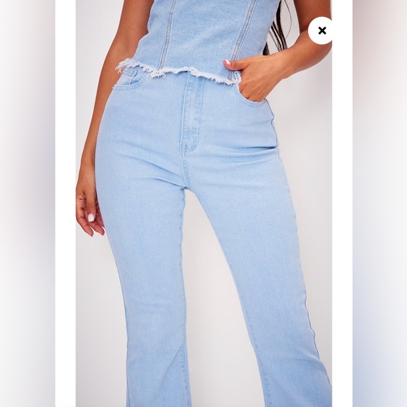 Petite Denim Flare Jeans - Picture 5 of 5